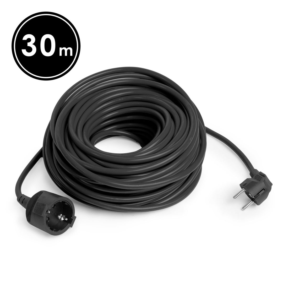 Elosztó Delight Hálózati Hosszabbító 30m Black