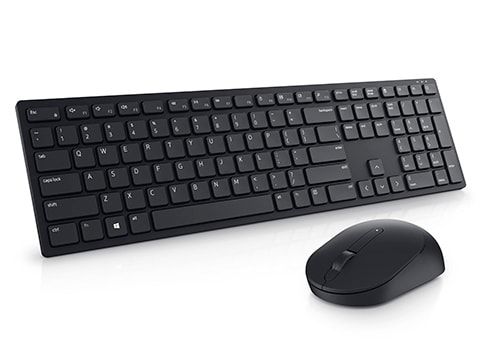 Billentyűzet Dell KM5221W Pro Wireless Keyboard and Mouse Black HU