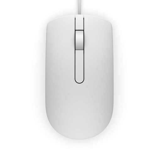 Egér Dell MS116 Optical Mouse White