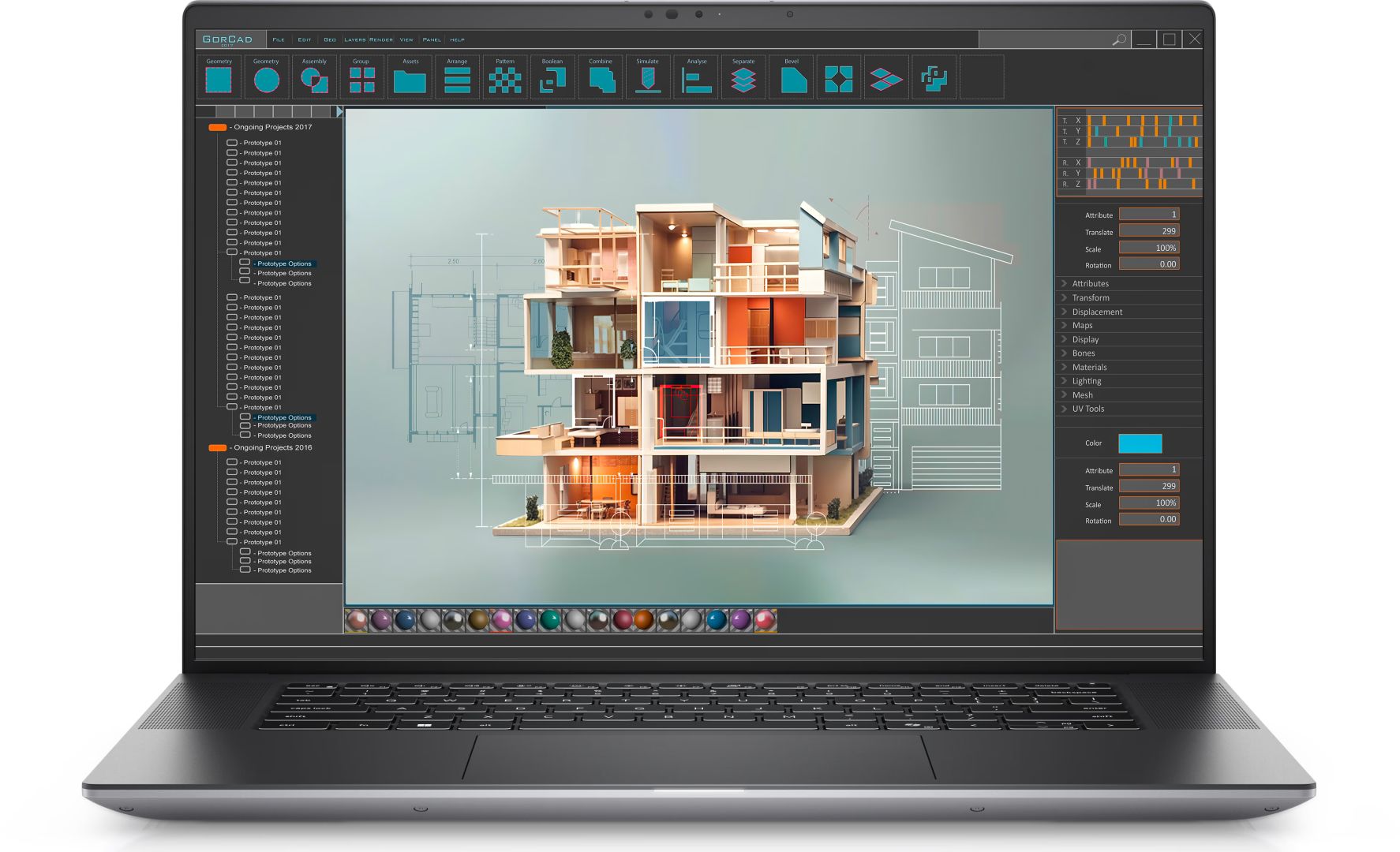 Notebook Dell Precision 5690 Workstation Grey