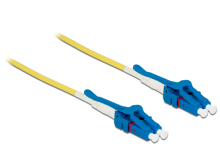 Hálózati kábelek DeLock Cable Optical Fibre LC > LC Singlemode OS2 Uniboot 3m