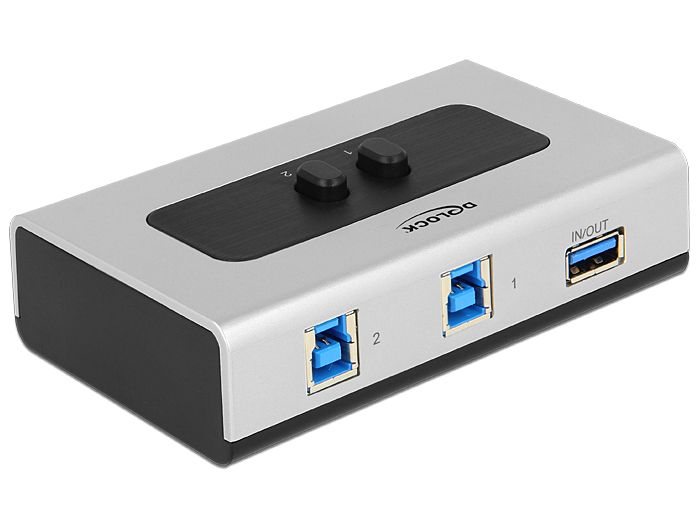 Switch DeLock USB3.0 2 port manual bidirectional Switch