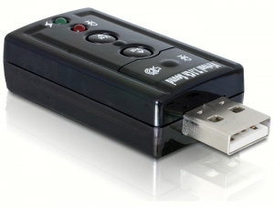 Hangkártya DeLock Virtual 7.1 USB Hangkártya