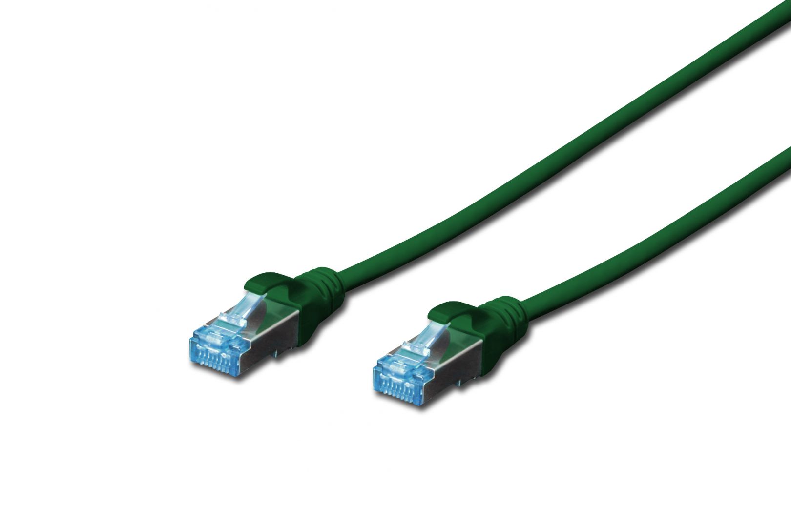 Hálózati kábelek Digitus CAT5e SF-UTP Patch Cable 1m Green Hálózati kábelek Digitus CAT5e SF-UTP Patch Cable 1m Green