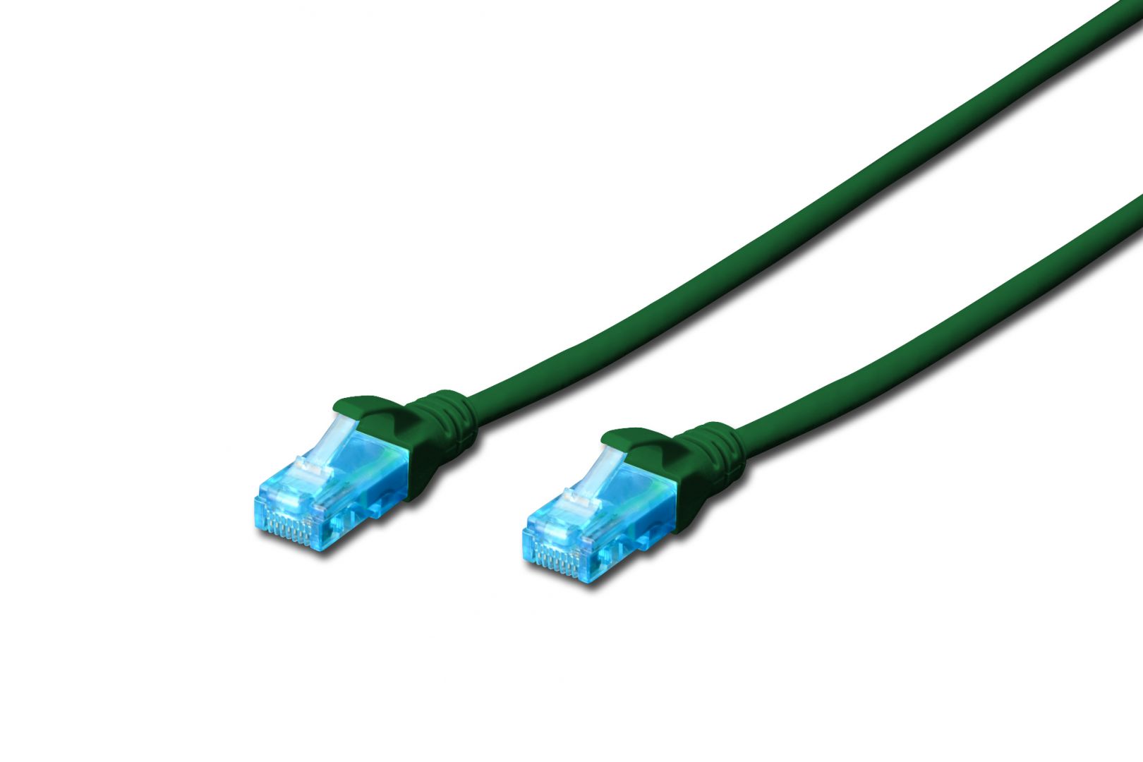 Hálózati kábelek Digitus CAT5e U-UTP Patch Cable 10m Green Hálózati kábelek Digitus CAT5e U-UTP Patch Cable 10m Green