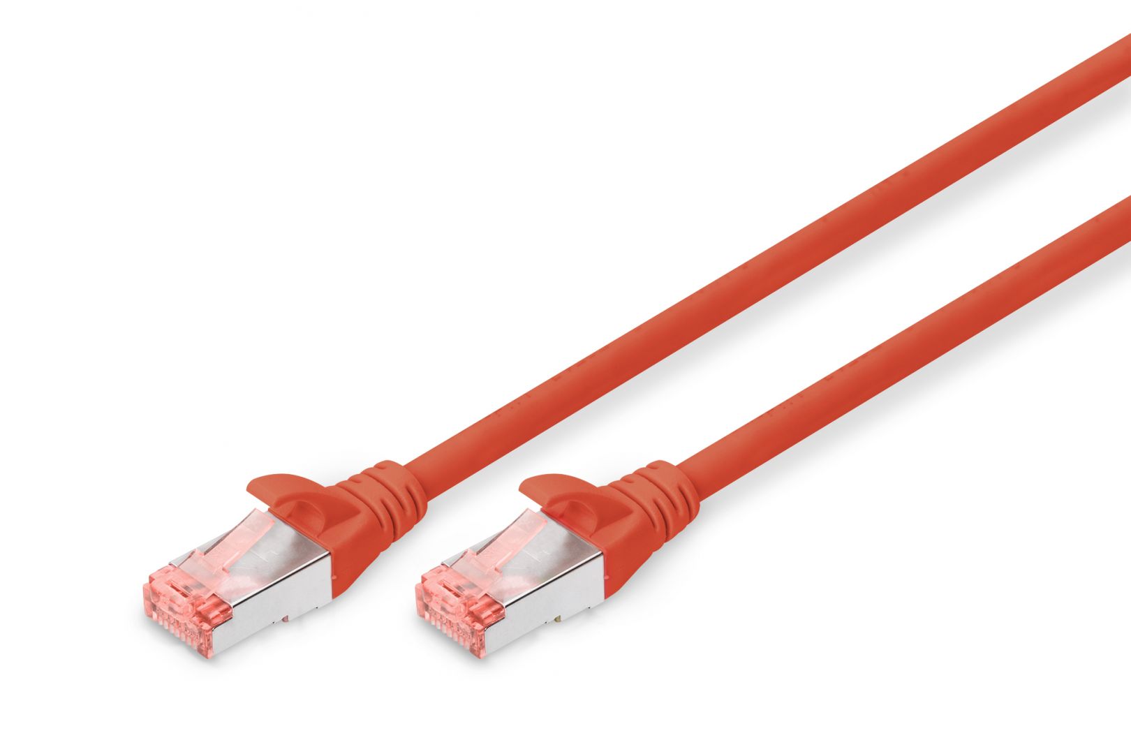 Hálózati kábelek Digitus CAT6 S-FTP Patch Cable 3m Red