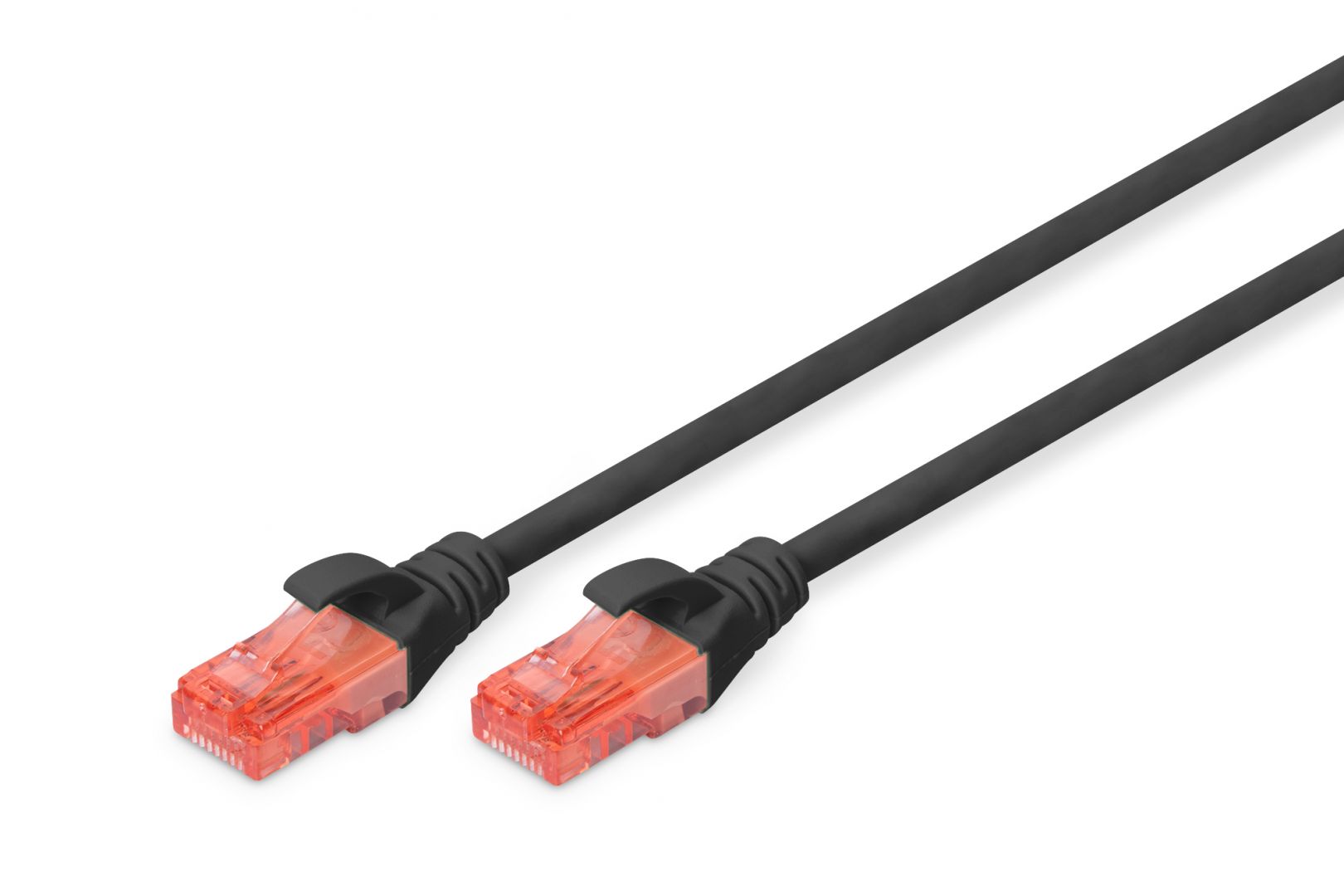 Hálózati kábelek Digitus CAT6 U-UTP Patch Cable 1m Black