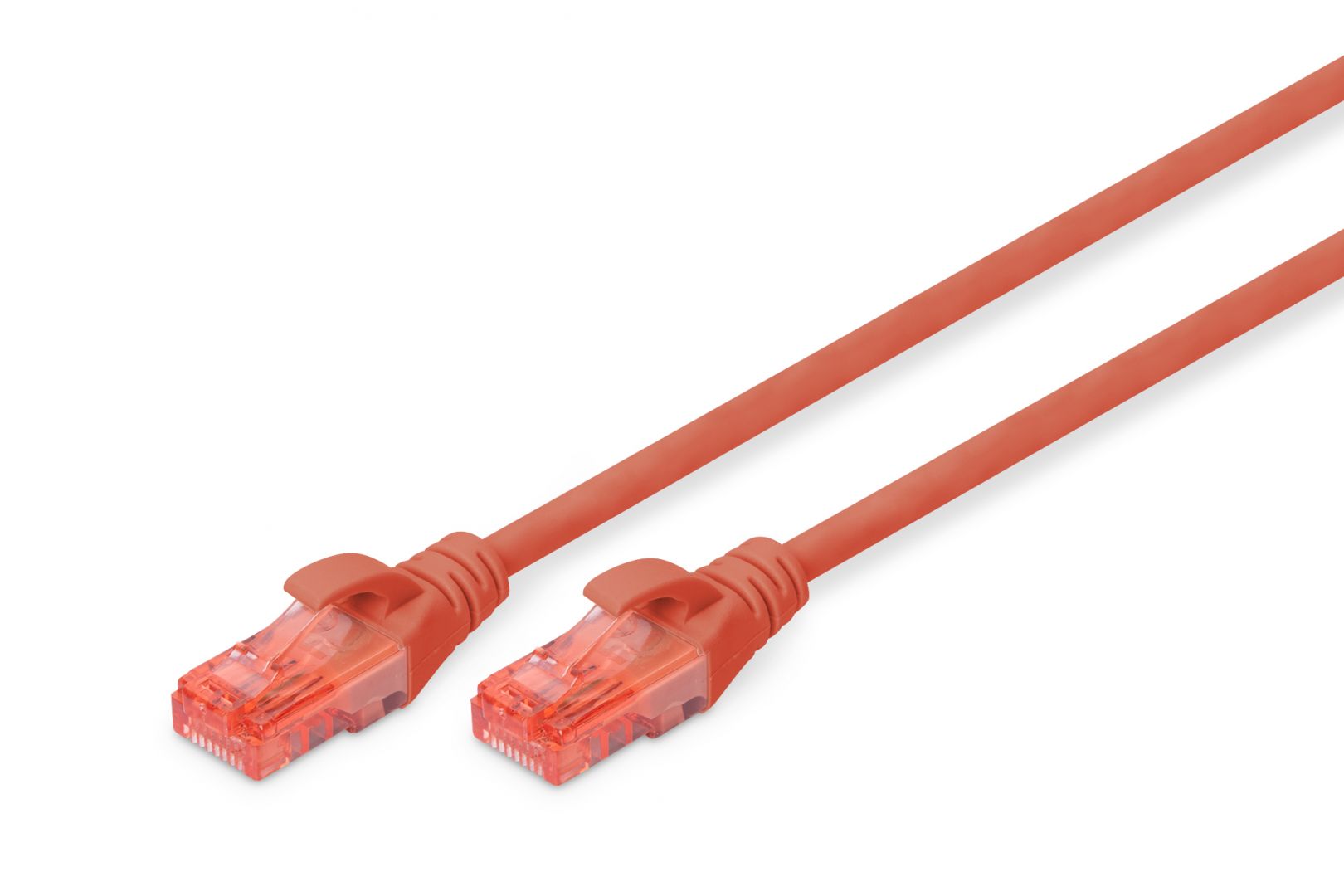 Hálózati kábelek Digitus CAT6 U-UTP Patch Cable 1m Red Hálózati kábelek Digitus CAT6 U-UTP Patch Cable 1m Red