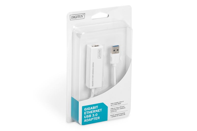 Hálókártya Digitus DN-3023 Gigabit Ethernet USB3.0 Adapter Hálókártya Digitus DN-3023 Gigabit Ethernet USB3.0 Adapter