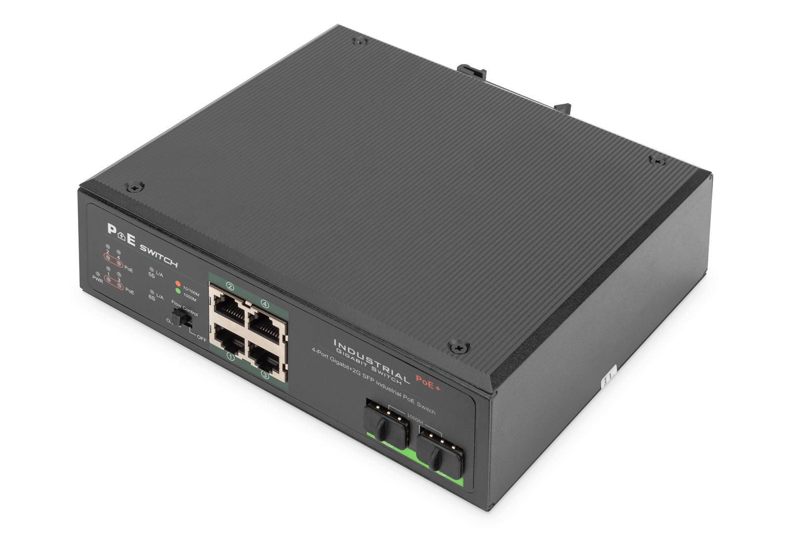 Switch Digitus Industrial Gigabit Ethernet PoE+ Switch