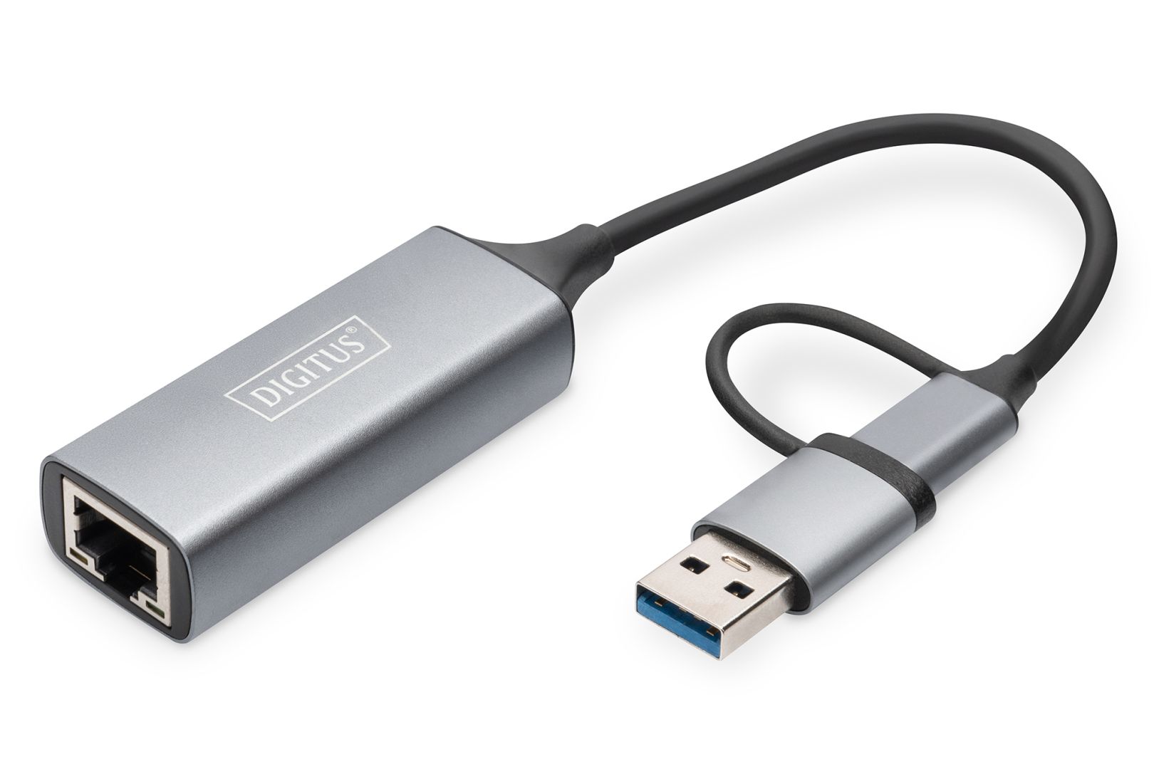 Hálókártya Digitus USB Type-C Ethernet Adapter 2,5G