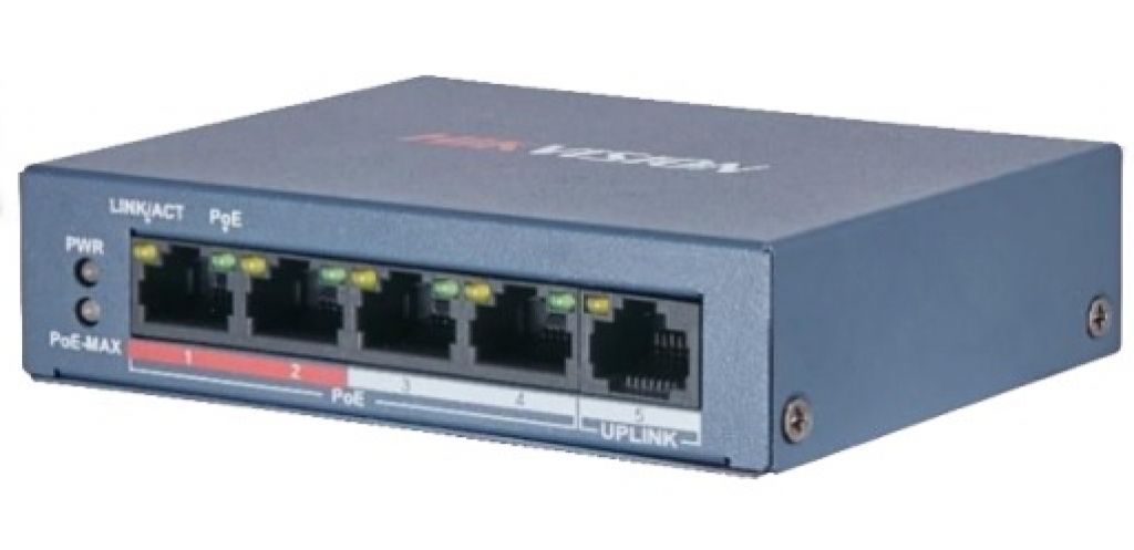 Switch Hikvision DS-3E0105P-E/M (B)