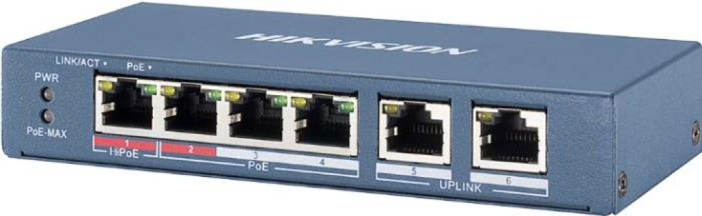 Switch Hikvision DS-3E0106HP-E