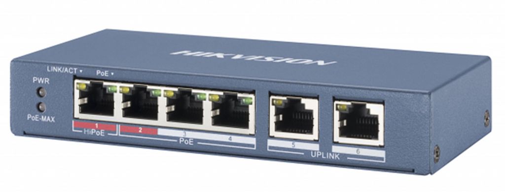 Switch Hikvision DS-3E0106P-E/M