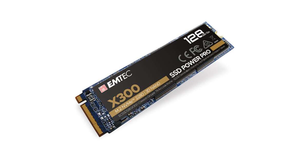 Winchester SSD Emtec 1TB M.2 2280 NVMe X300 Bulk