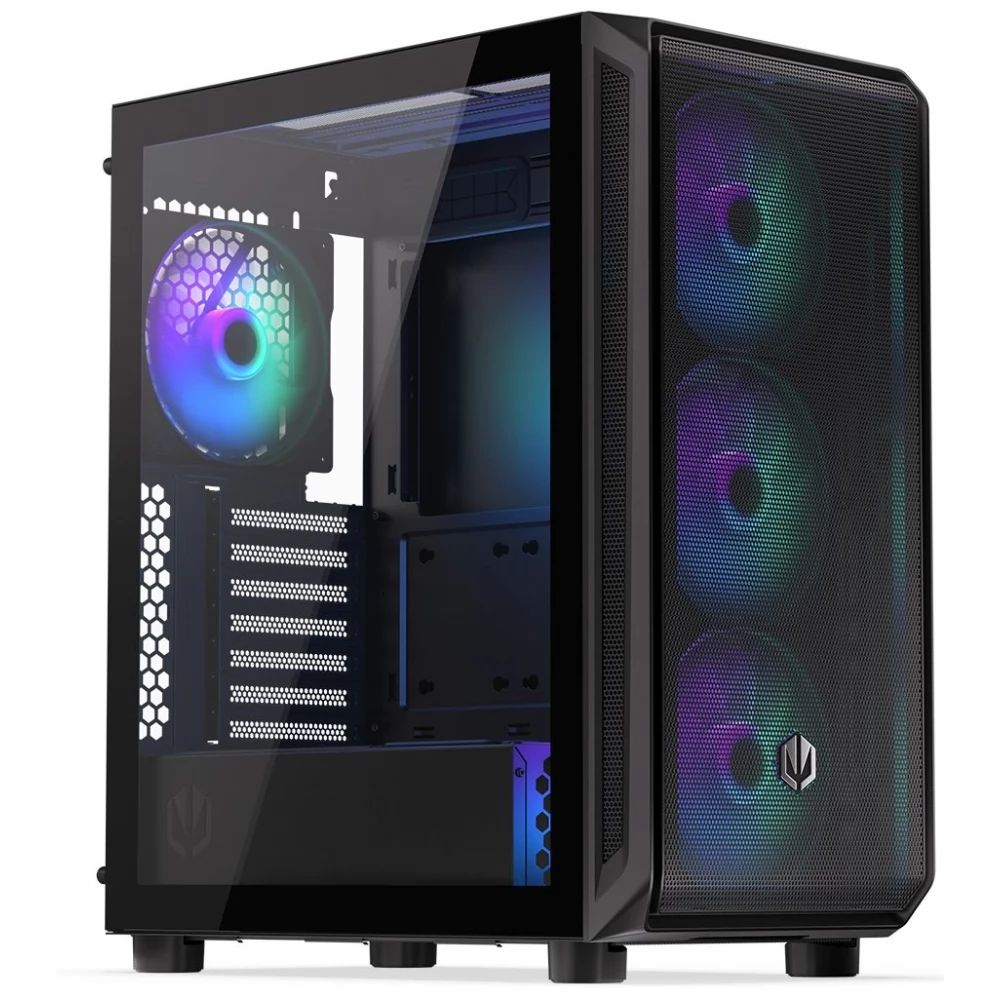 Ház Endorfy Arx 500 ARGB Tempered Glass Black