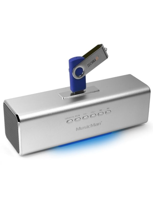 Hangszóró Technaxx MusicMan MA Soundstation Silver