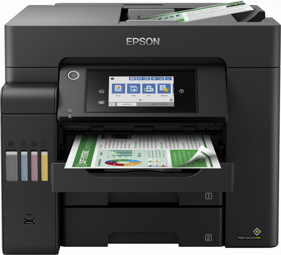Multifunkciós nyomtató Epson EcoTank L6550 Wireless Tintasugaras Nyomtató/Másoló/Scanner/Fax