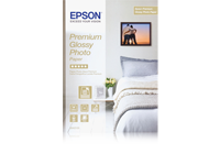 Fotópapír Epson Premium 255g 13x18cm 30db Fényes Fotópapír