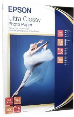 Fotópapír Epson Ultra Glossy 300g A4 15db Fényes Fotópapír