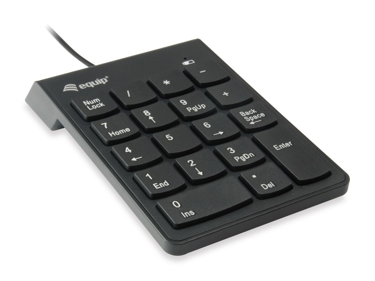 Billentyűzet EQuip USB Numeric Keypad Black
