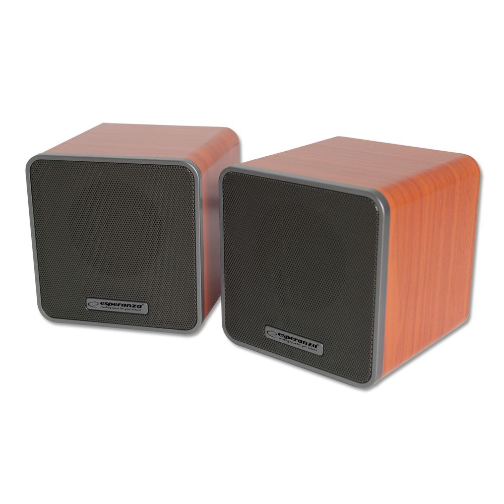 Hangszóró Esperanza EP152 Ballad USB 2.0 speakers Wood