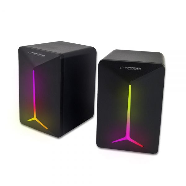 Hangszóró Esperanza Frevo 2.0 Speaker RGB Black