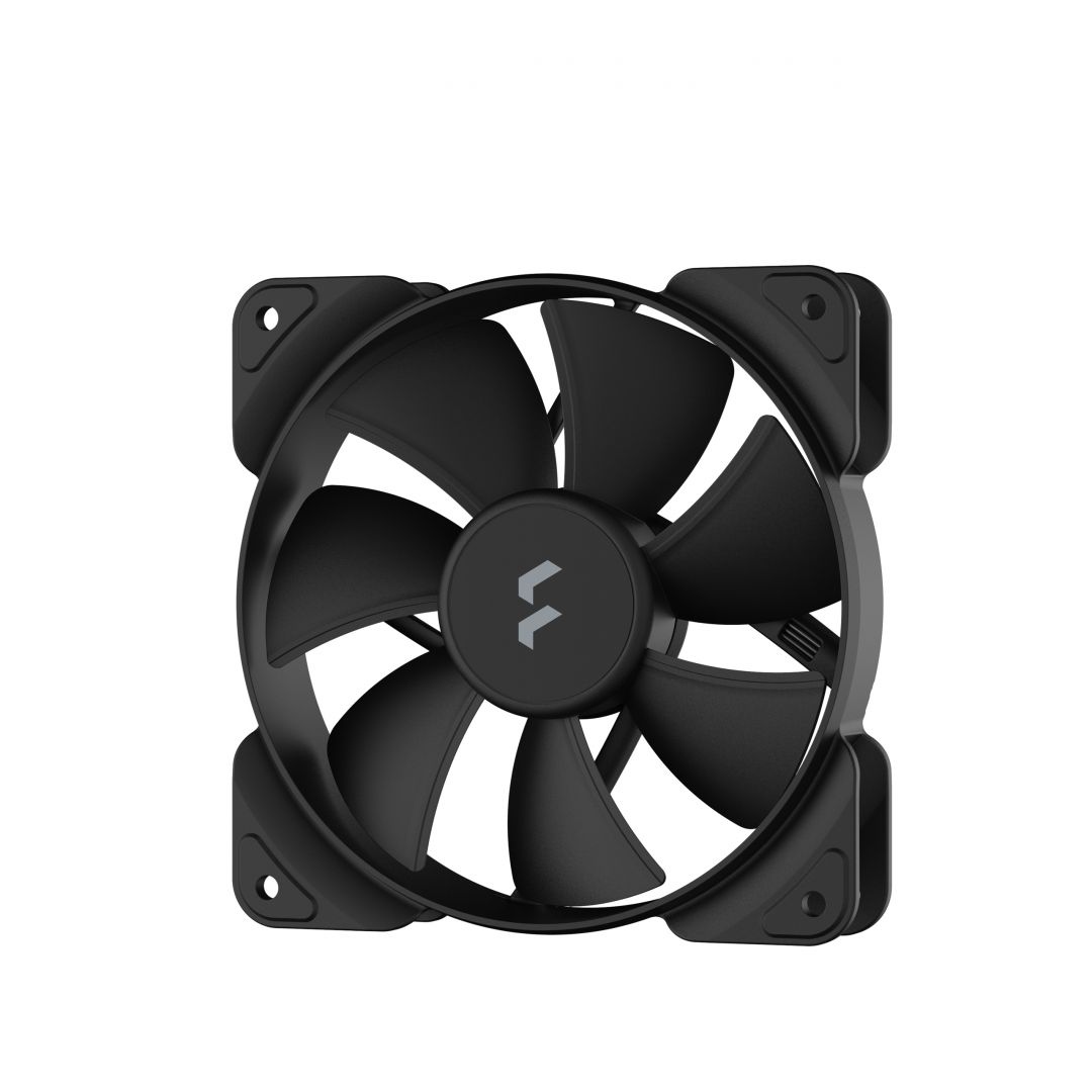 Ventilátorok, Hűtők, Előlapi panelek Fractal Design Aspect 12 PWM Black