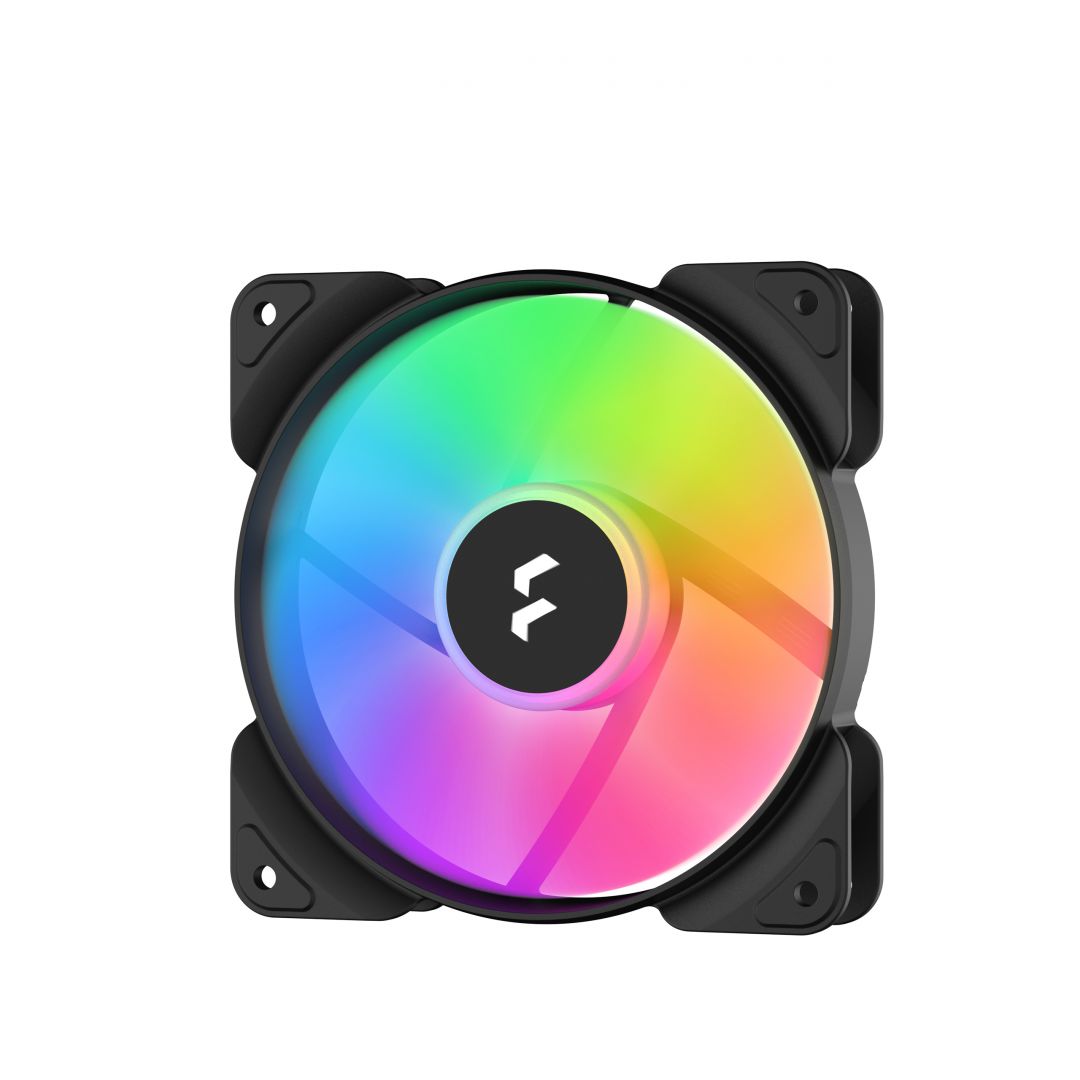 Ventilátorok, Hűtők, Előlapi panelek Fractal Design Aspect 12 RGB PWM Black