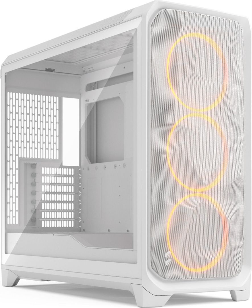 Ház Fractal Design Meshify 3 XL Tempered Glass RGB Clear Tint White