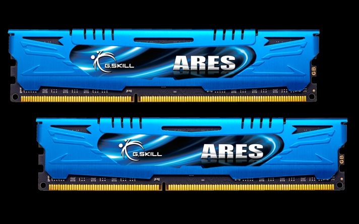 Memória G.SKILL 16GB DDR3 2400MHz Kit(2x8GB) Ares Blue