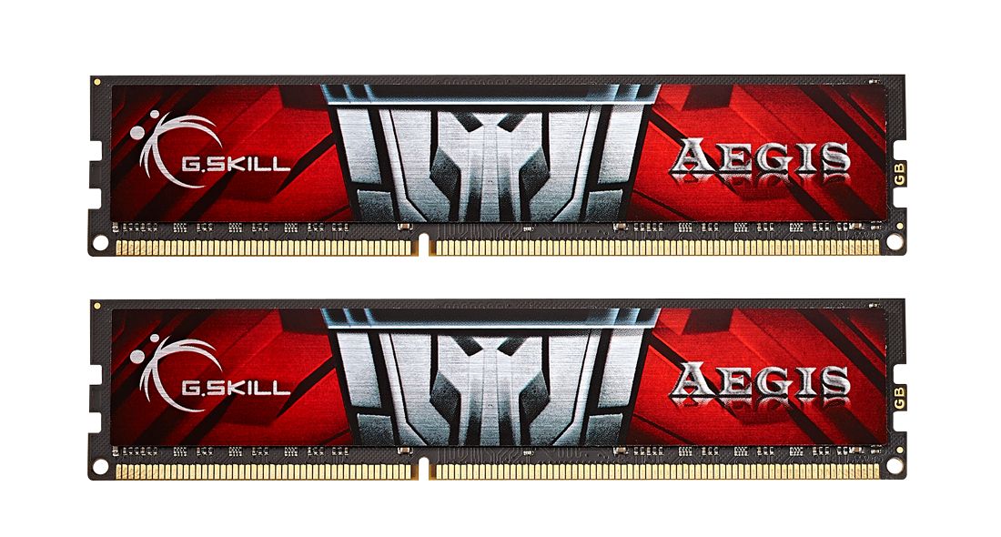 Memória G.SKILL 16GB DDR3 1600MHz Kit(2x8GB) Aegis