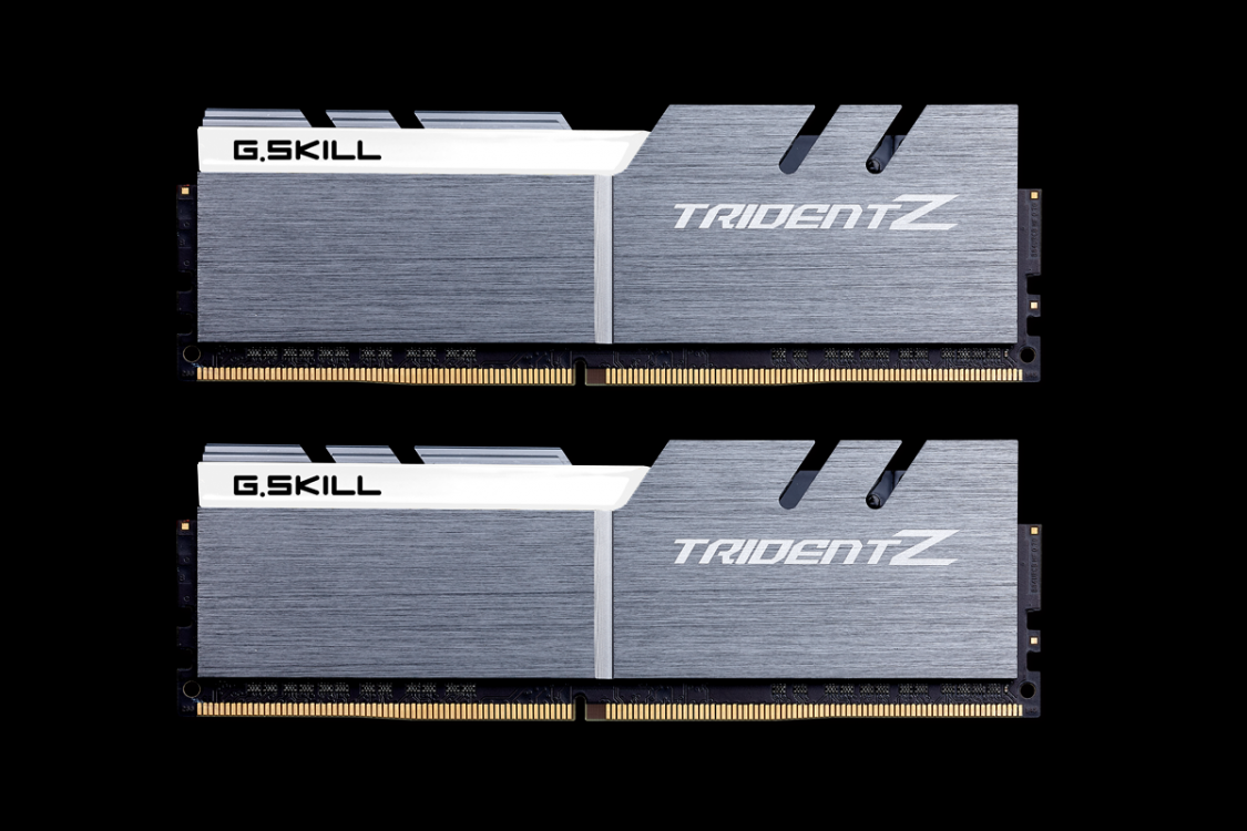 Memória G.SKILL 16GB DDR4 3200MHz Kit(2x8GB) TridentZ White