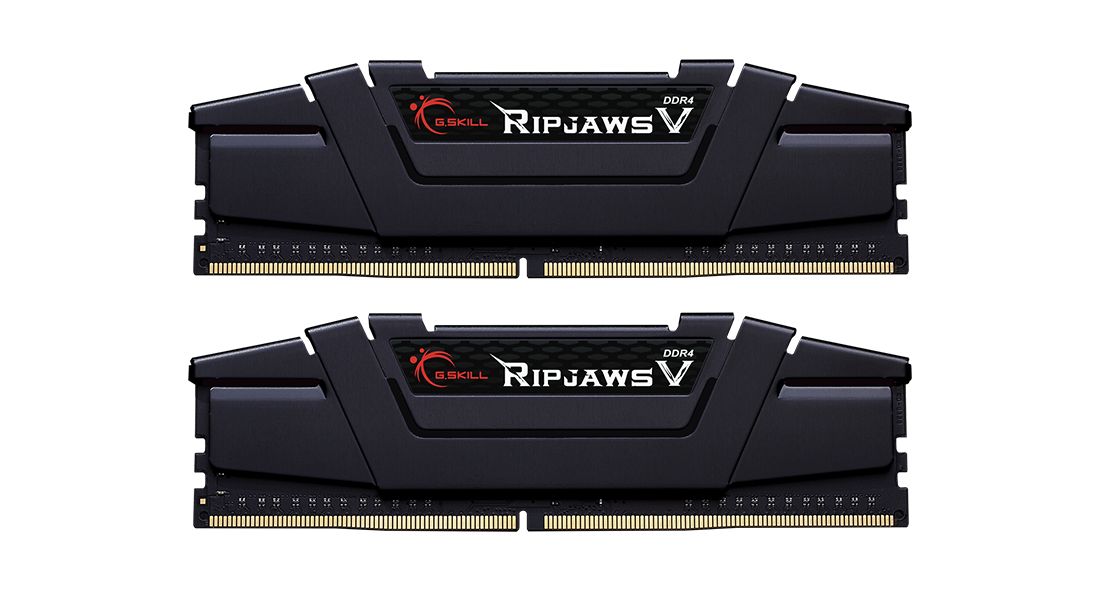 Memória G.SKILL 16GB DDR4 4000Mhz Kit(2x8GB) Ripjaws V Black