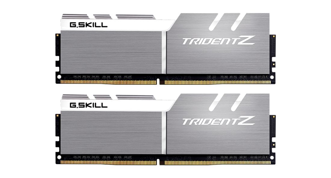 Memória G.SKILL 32GB DDR4 3200MHz Kit(2x16GB) Trident Z White