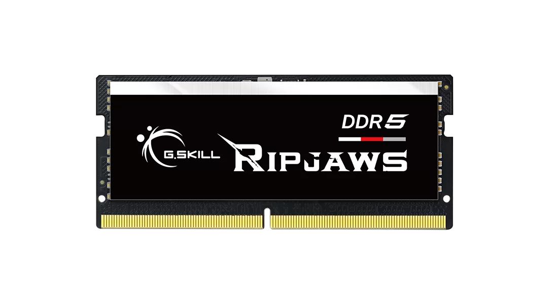 Memória (notebook) G.SKILL 32GB DDR5 5600MHz SODIMM Ripjaws Black