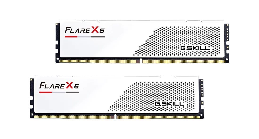 Memória G.SKILL 32GB DDR5 6000MHz Kit(2x16GB) Flare X5 White