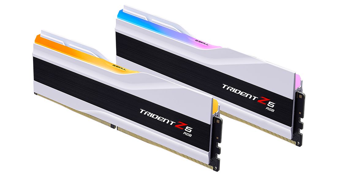 Memória G.SKILL 32GB DDR5 6000MHz Kit(2x16GB) Trident Z5 RGB White