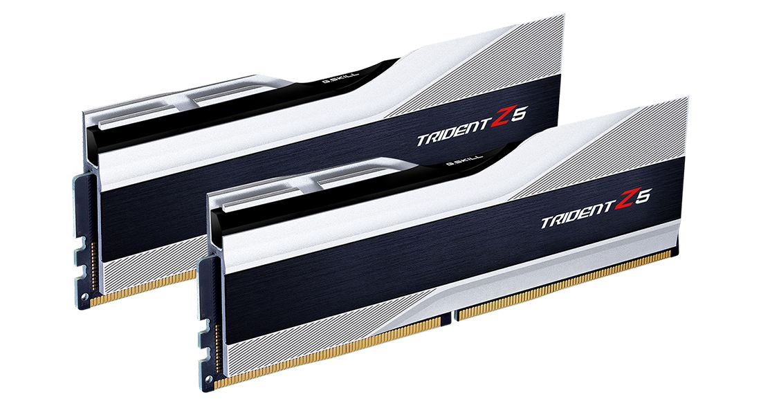 Memória G.SKILL 32GB DDR5 6400MHz Kit(2x16GB) Trident Z5 Metallic Silver