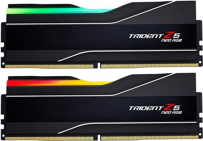 Memória G.SKILL 32GB DDR5 6400MHz Kit(2x16GB) Trident Z5 Neo RGB Black