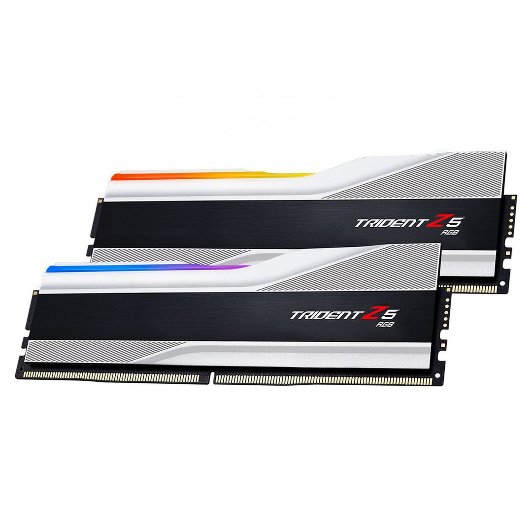 Memória G.SKILL 32GB DDR5 8000MHz Kit(2x16GB) Trident Z5 RGB Silver
