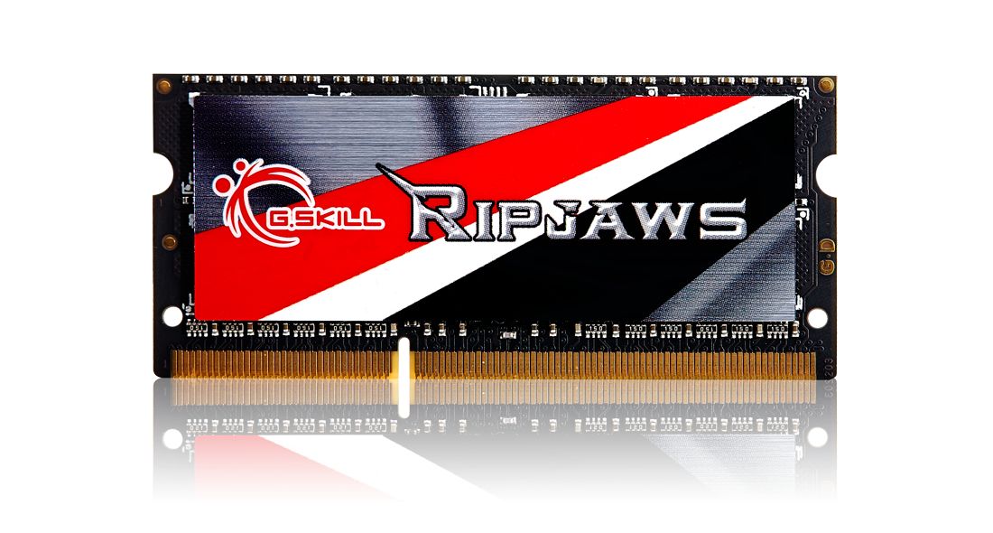 Memória (notebook) G.SKILL 4GB DDR3 1600MHz SODIMM Ripjaws