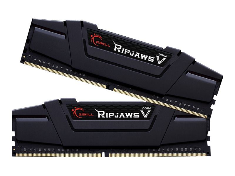 Memória G.SKILL 64GB DDR4 2666MHz Kit(2x32GB) RipjawsV Black