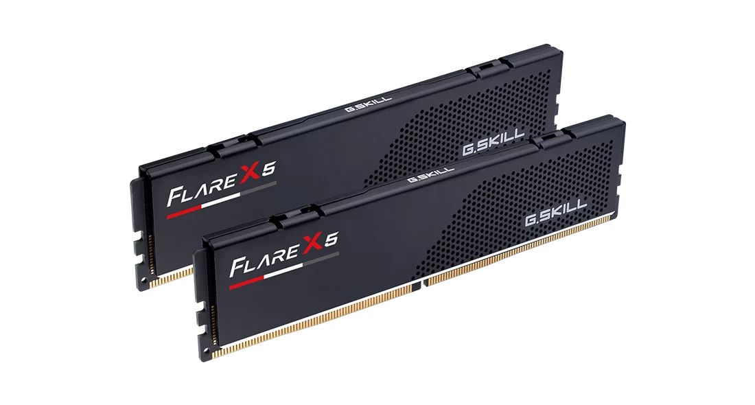 Memória G.SKILL 64GB DDR5 6000MHz Kit(2x32GB) Flare X5 Matte Black