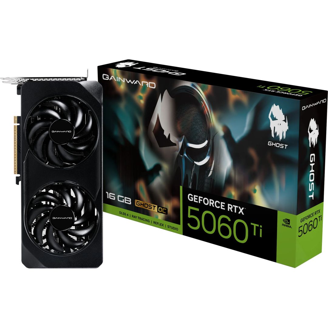 Videókártya Gainward RTX5060TI 16GB DDR7 Ghost OC