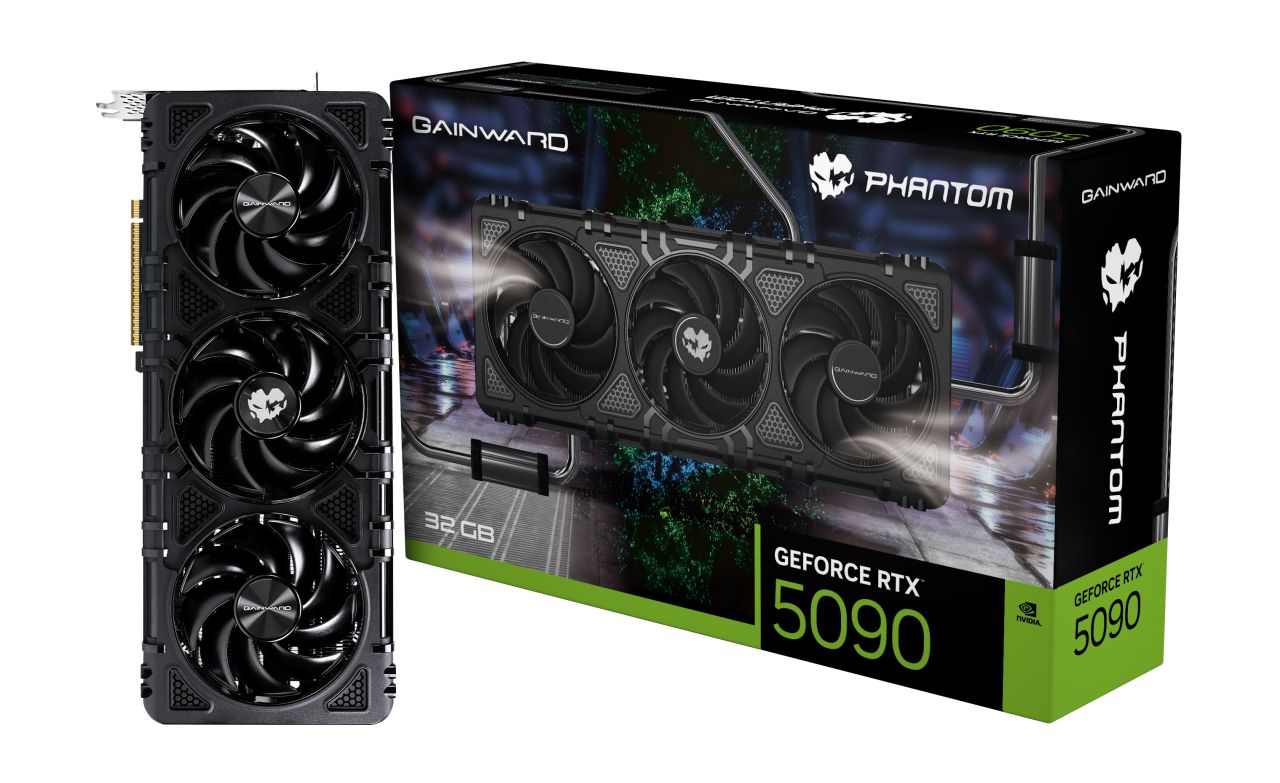 Videókártya Gainward GeForce RTX5090 32GB DDR7 Phantom