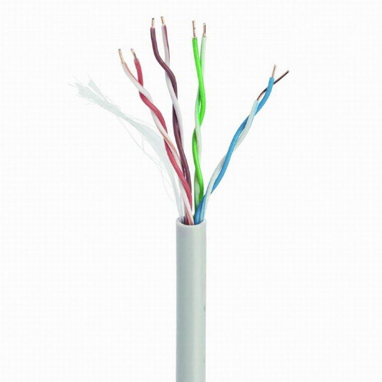 Hálózati kábelek Gembird CAT5e U-UTP Installlation cable 305m Grey