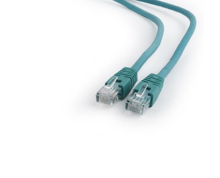 Hálózati kábelek Gembird CAT6 U-UTP Patch Cable 1m Green