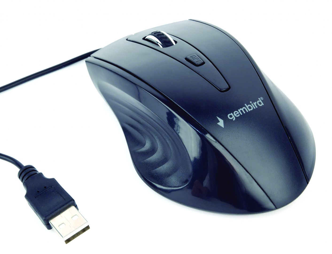 Egér Gembird MUS-4B-02 optical mouse Black