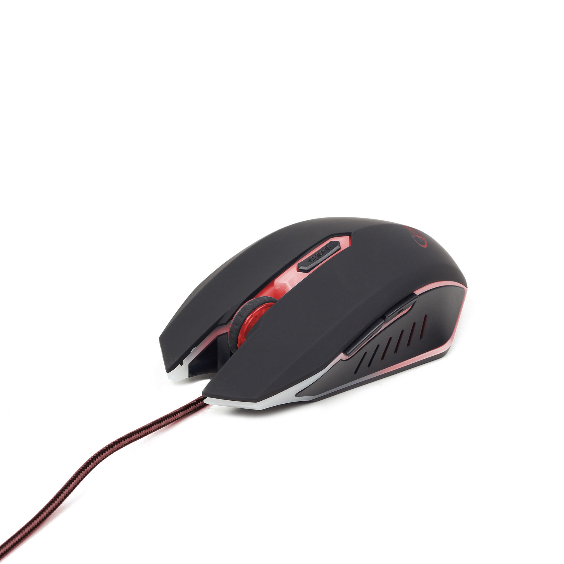 Egér Gembird MUSG-001-R Gamer Black/Red